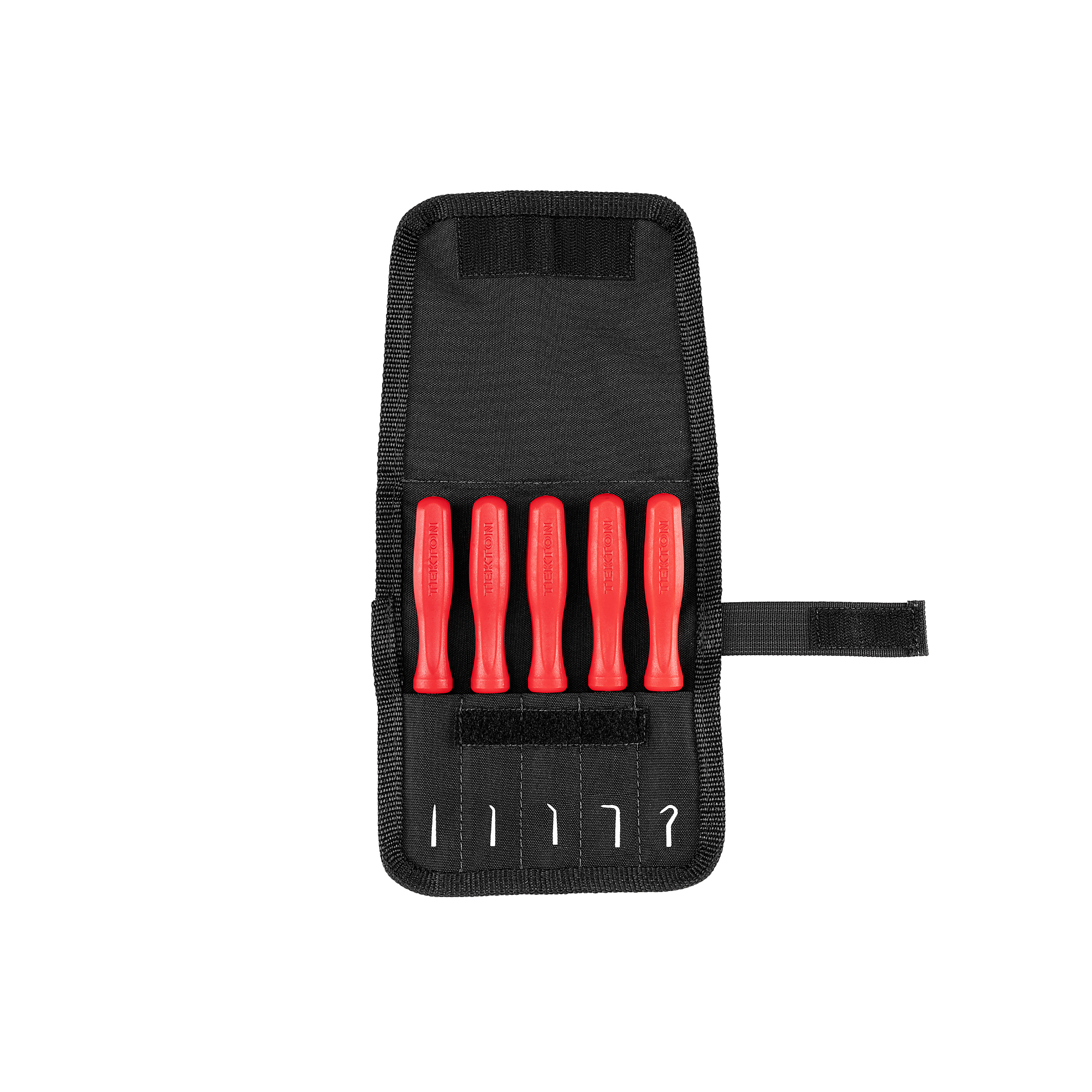 TEKTON Pointed Pick and Hook Set with Roll (5-Piece) | PNH90402